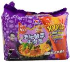 统一老坛酸菜牛肉面5包装（773908）