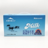 【新疆特产】托峰牧场新疆纯牛奶200ml*10（110342）