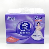 维达4D棉韧抽纸8包M码（386002）