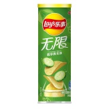 乐事无限 翡翠黄瓜味薯片90g桶装（927940)