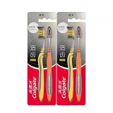 高露洁备长炭波浪型软毛牙刷2支（512001）