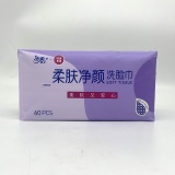 洁柔柔肤净颜洗脸巾60片（8052229）